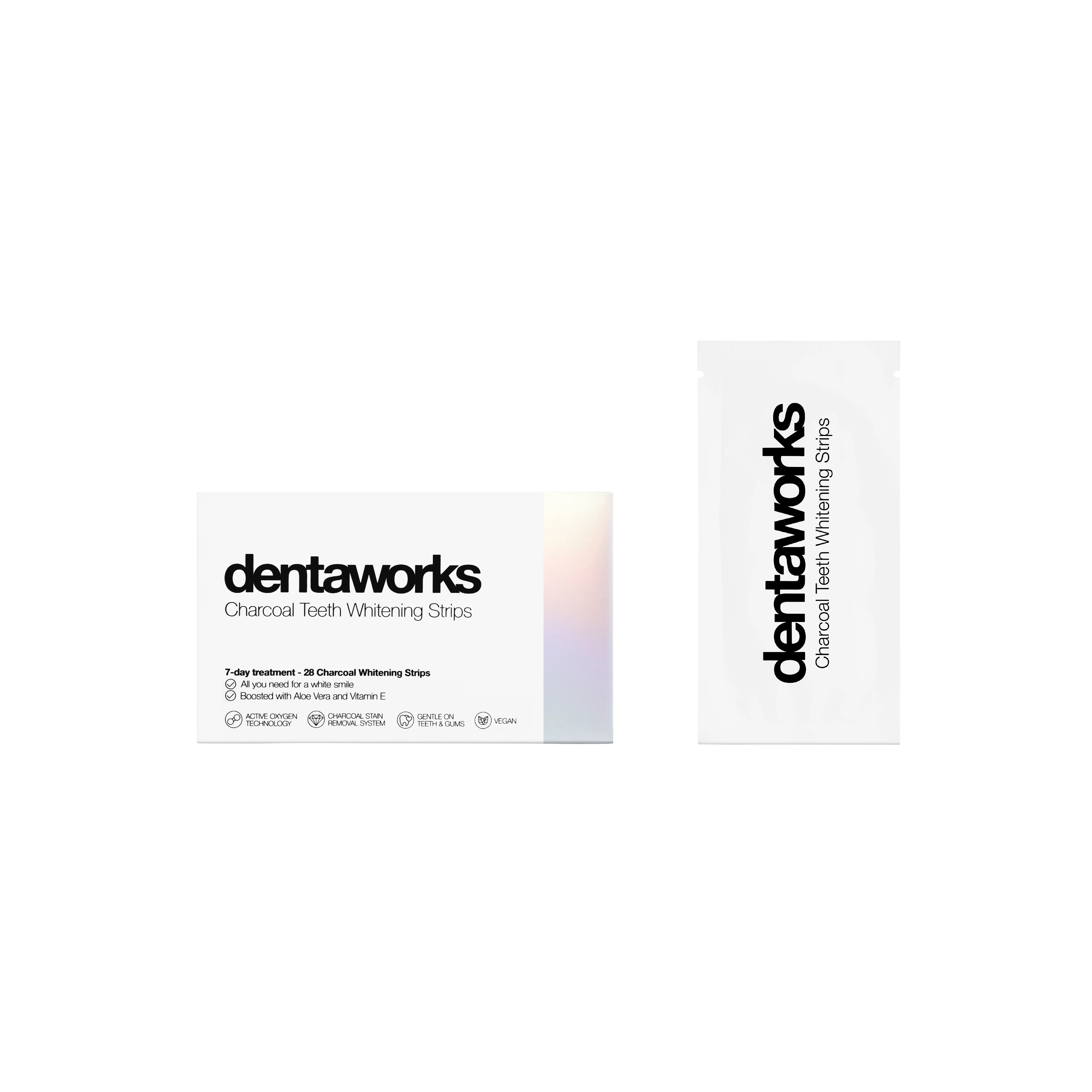 Dentaworks Charcoal Tandblekningsstrips